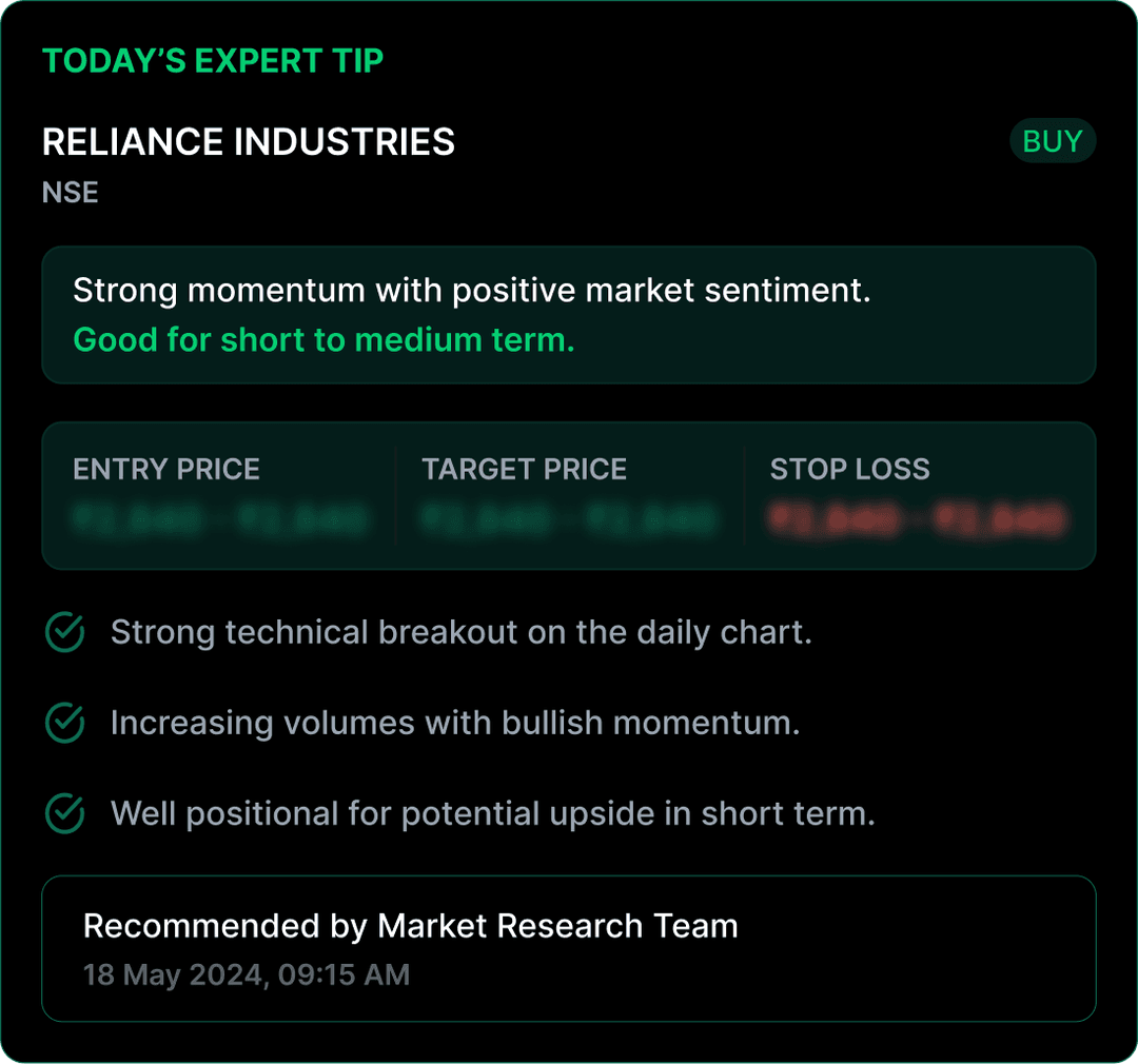 StockYaari share market suggestions showing expert stock recommendations