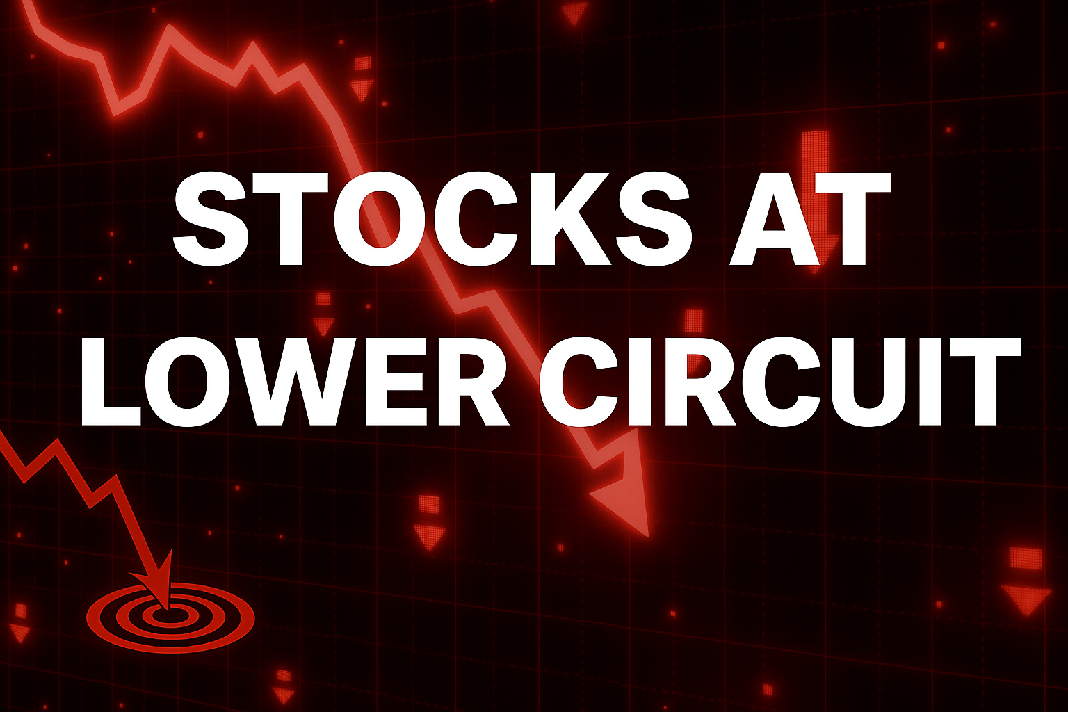 Lower Circuit Stocks on the 7th of November, 2025